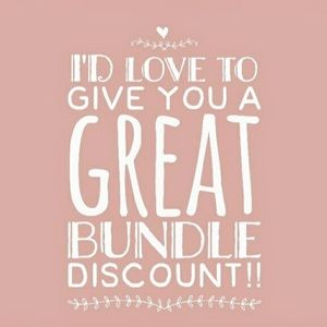 Bundle discount !!